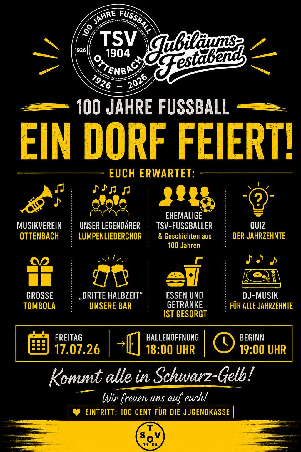 100 Jahre Fussball in Ottenbach